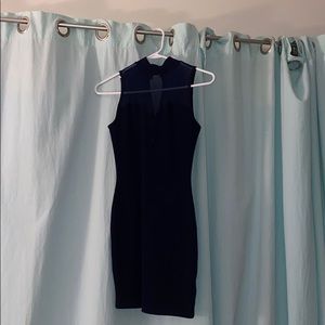 Navy blue dress